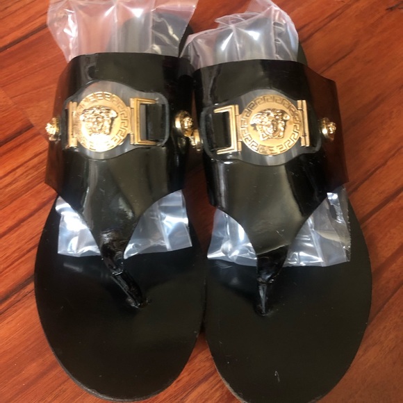 Versace flat sandal